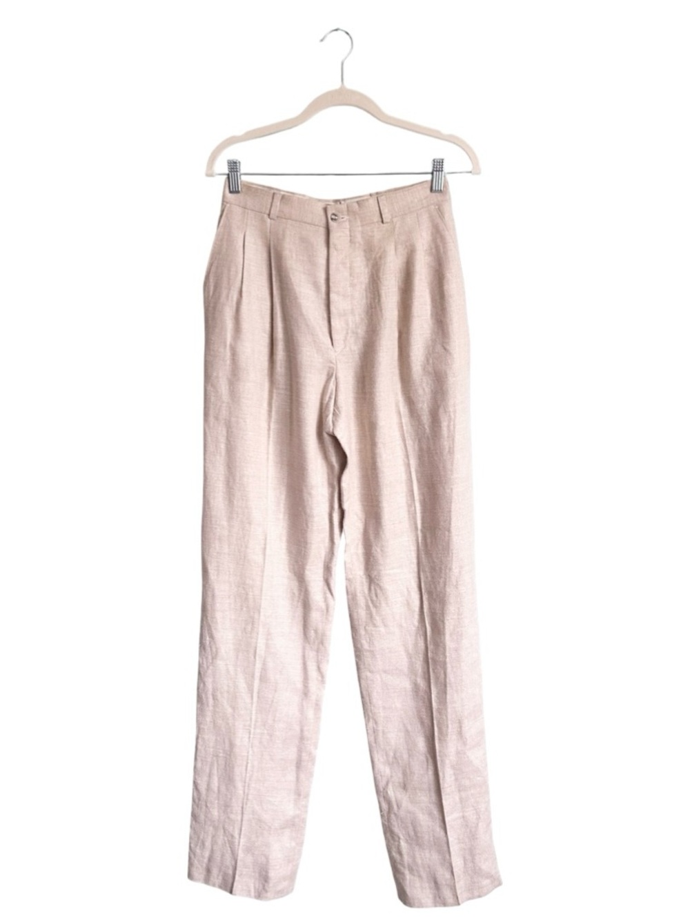 NWT VTG 80's 90’s Original J. Crew Outfitters Linen High Waist Tapered Trouser